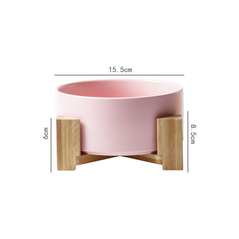 High Stand Large Capacity Ceramic Pet Bowl