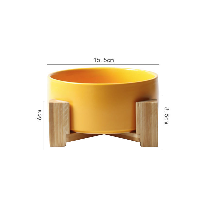 High Stand Large Capacity Ceramic Pet Bowl
