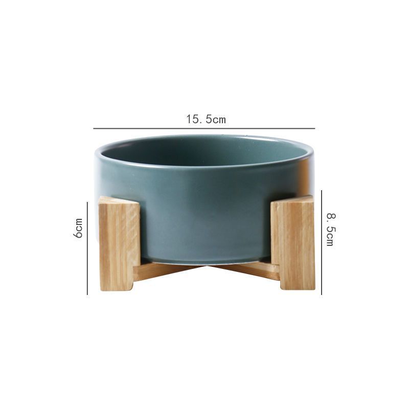 High Stand Large Capacity Ceramic Pet Bowl
