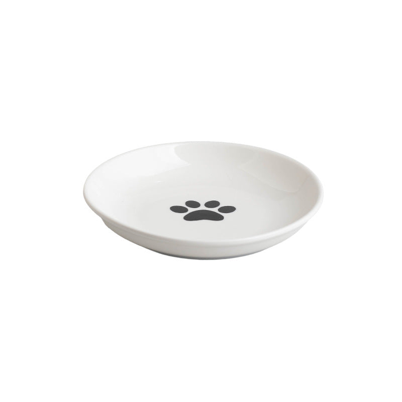 Non-Slip Silicone Ceramic Cat Plate