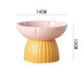 Macarons Candy Color Ceramic Pet Bowl