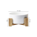 High Stand Large Capacity Ceramic Pet Bowl