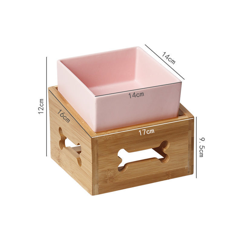 High Stand Large Capacity Ceramic Pet Bowl