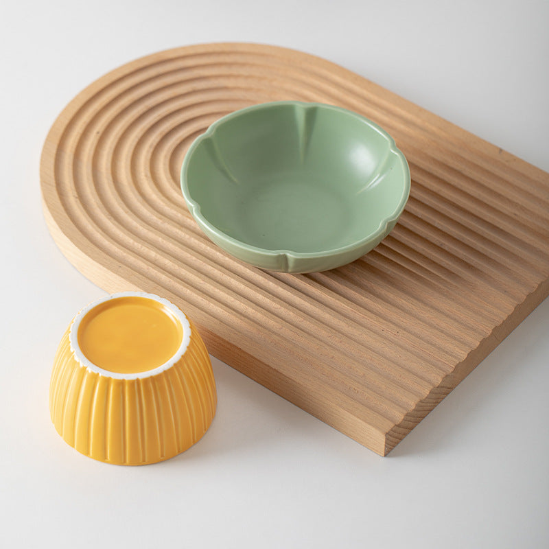 Macarons Candy Color Ceramic Pet Bowl