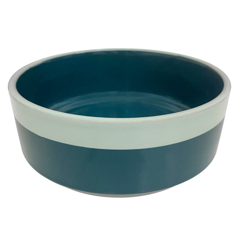 Simple Style Ceramic Pet Bowl