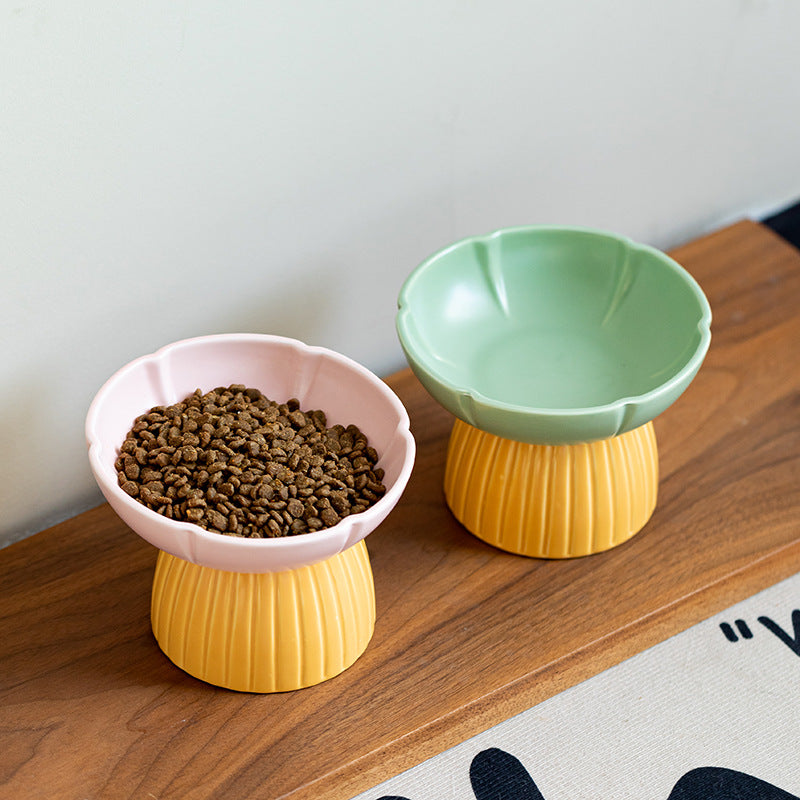 Macarons Candy Color Ceramic Pet Bowl